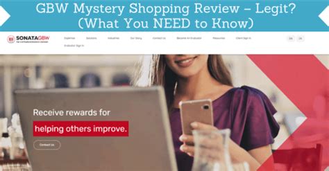 gbw mystery shopper.